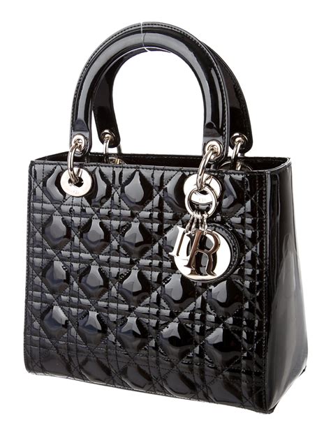 christian Dior purse black